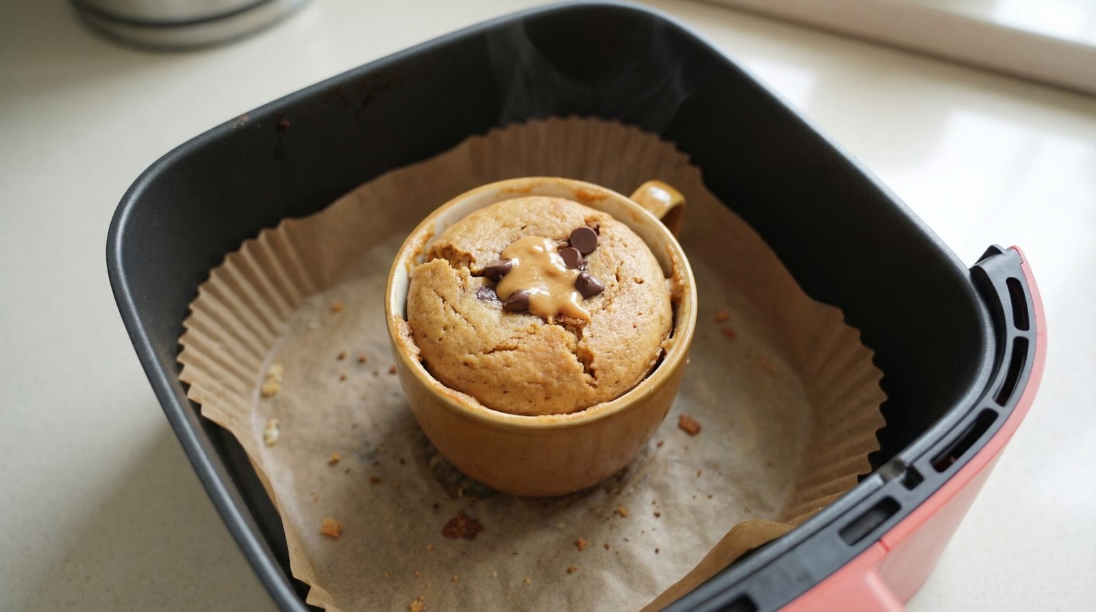 3-Ingredient Peanut Butter Mug Cake