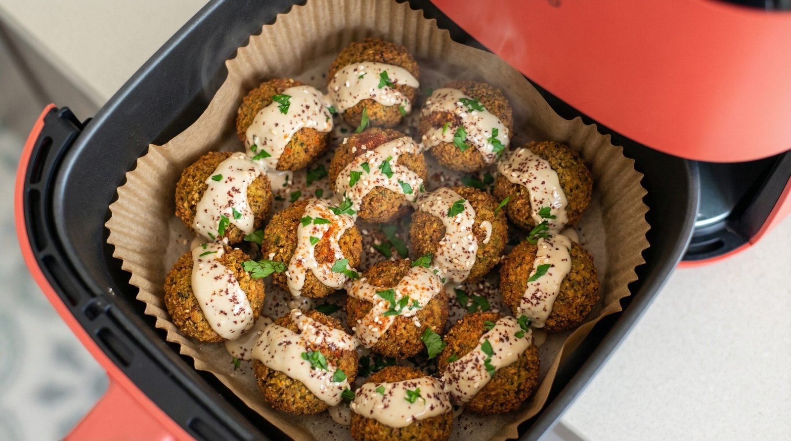 Advanced Spiced Falafel with Tahini Glaze