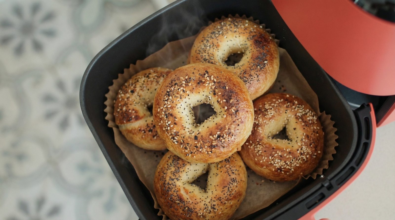 Air Fryer Bagels