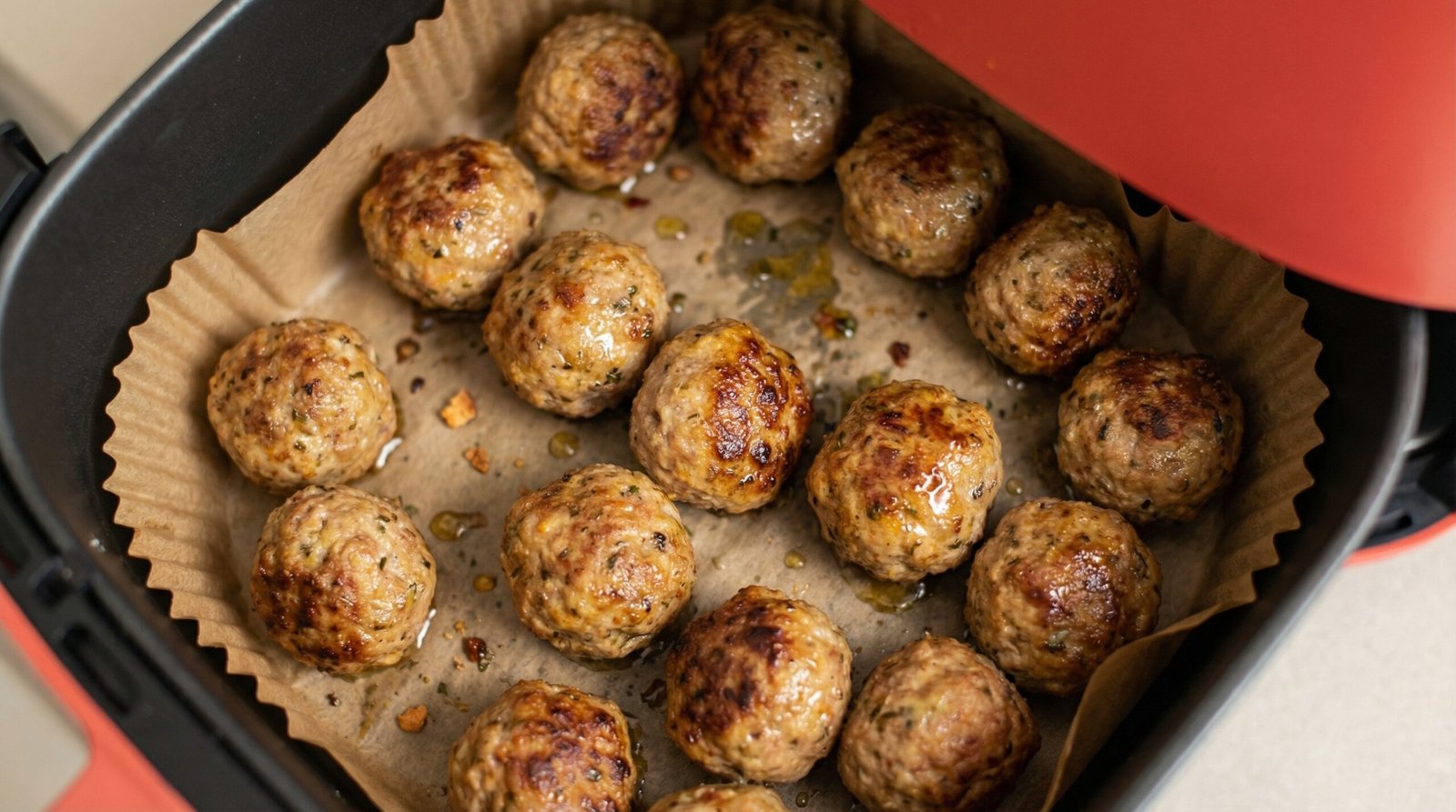 Air Fryer Beef Meatballs
