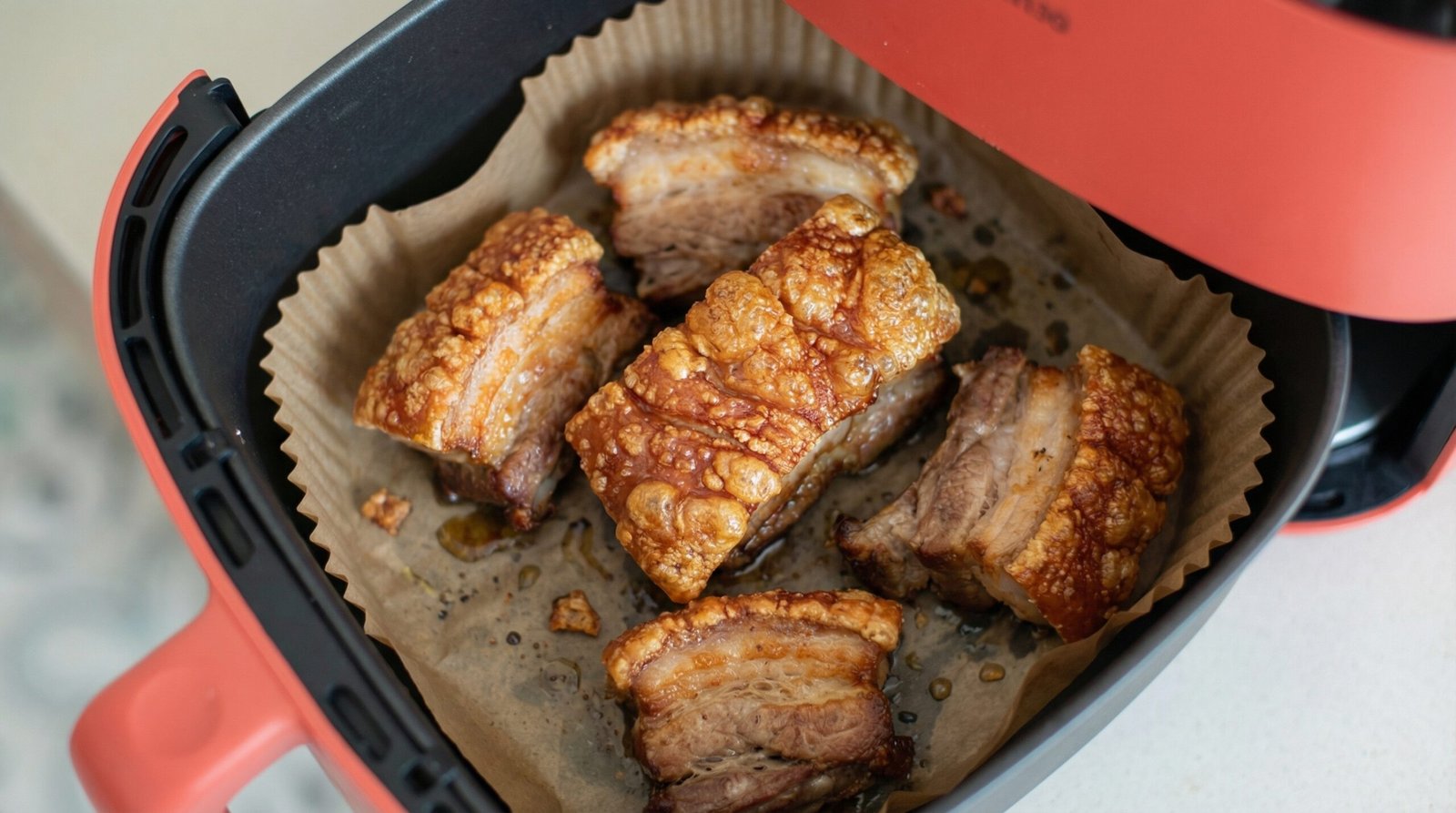 Air Fryer Chicharron Pork Belly