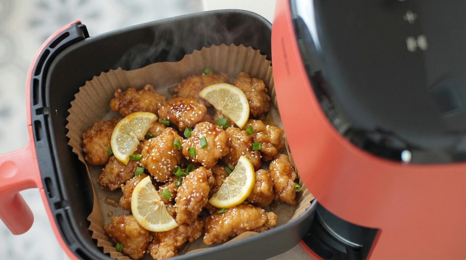 Air Fryer Chinese Lemon Chicken