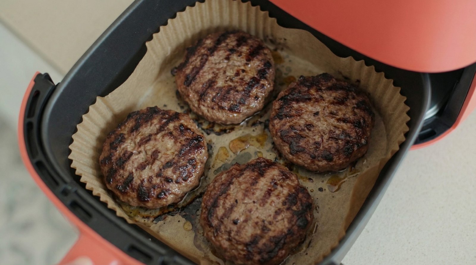 Air Fryer Hamburger Patties