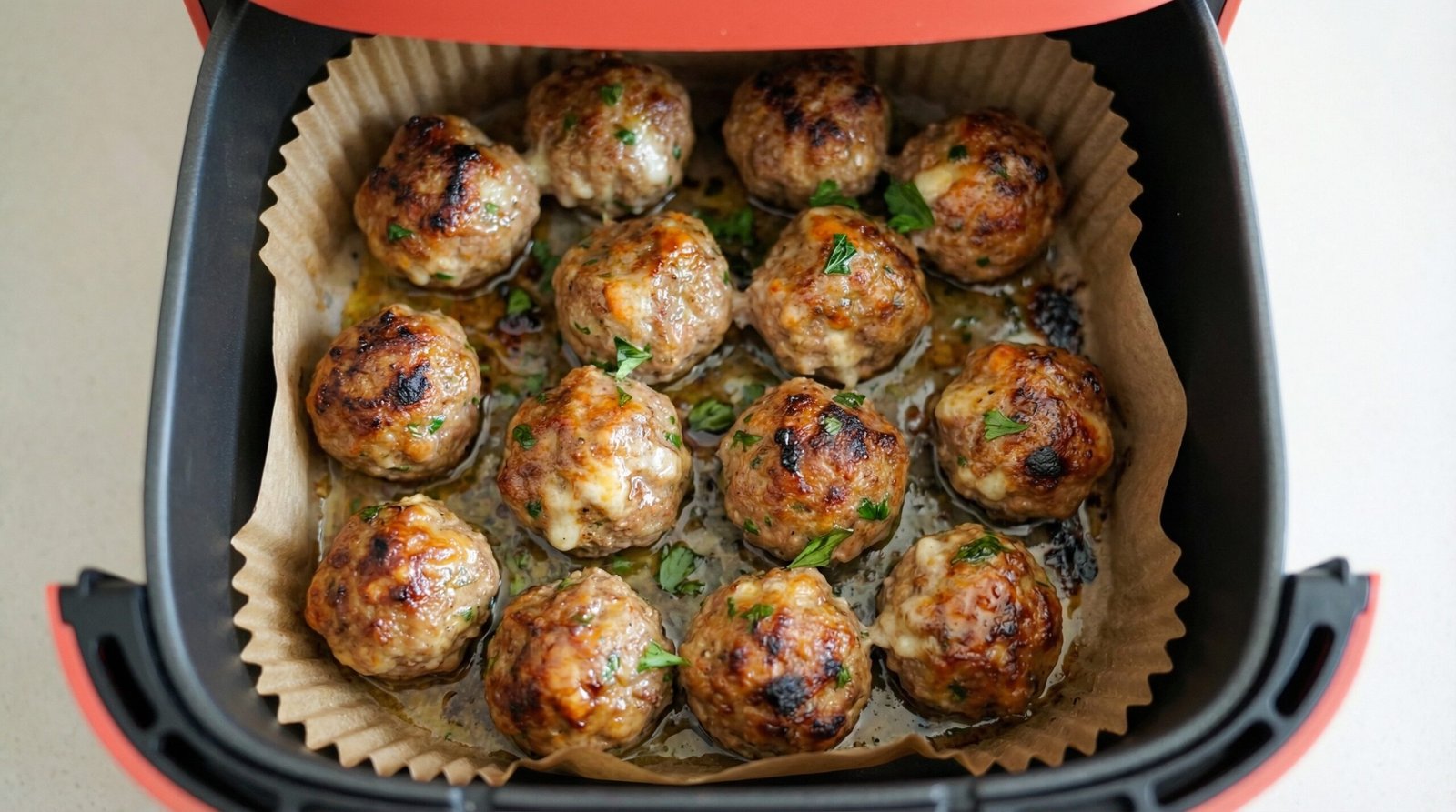 Air Fryer Italian Meatballs