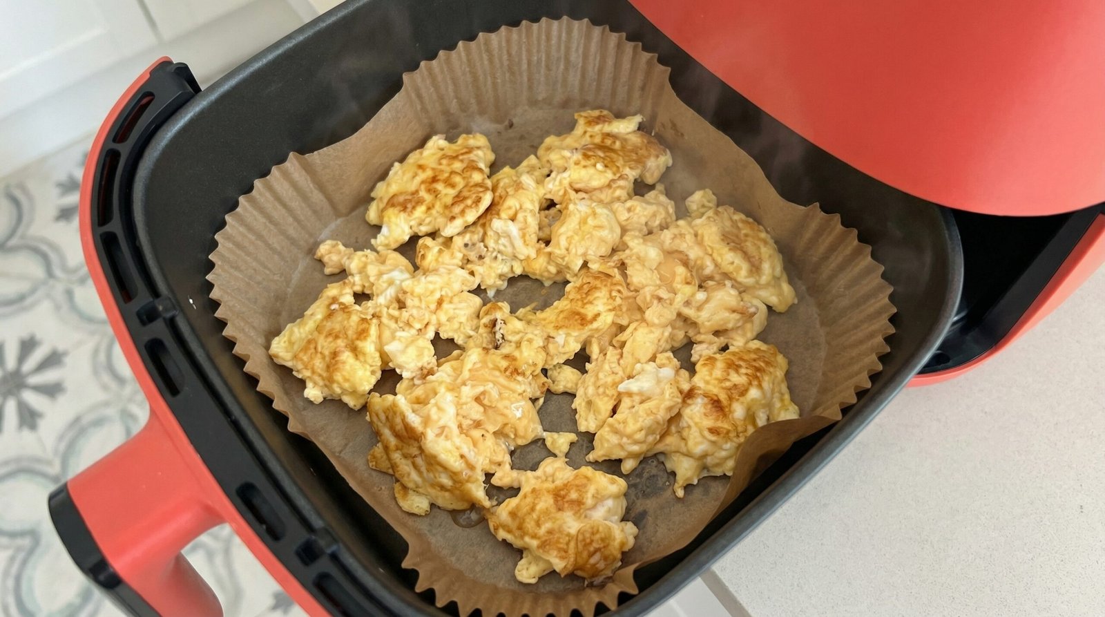 Air Fryer Scrambled Eggs