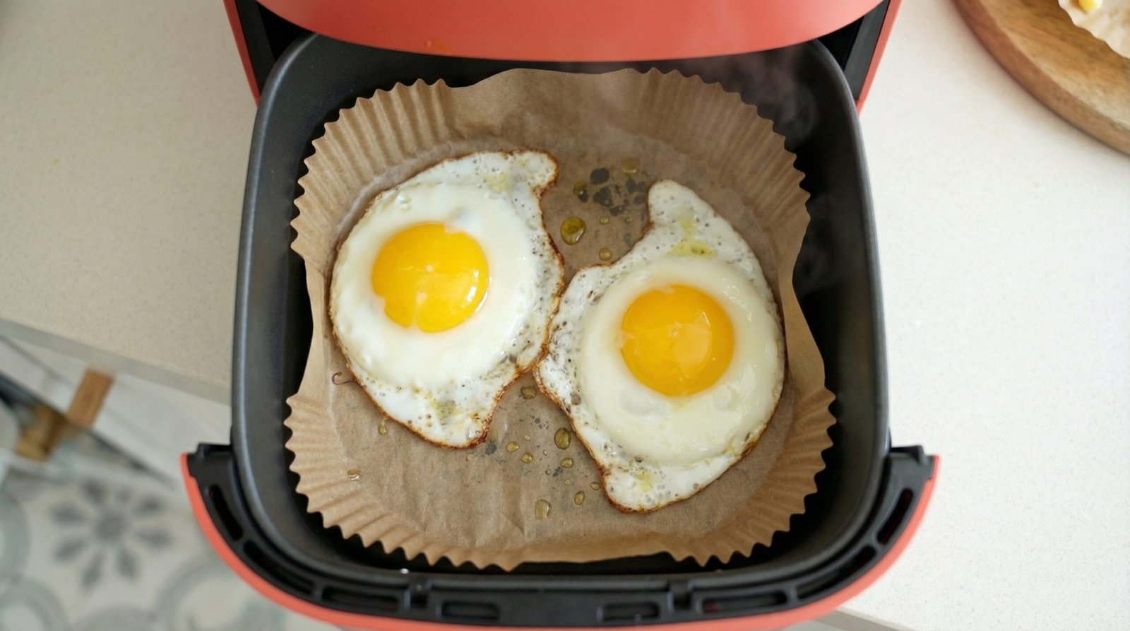 Air Fryer Sunny Side Up Eggs