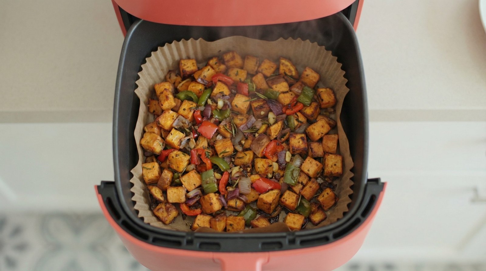 Air Fryer Sweet Potato Hash