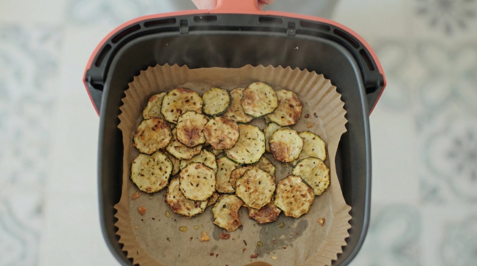 Air Fryer Zucchini Chips