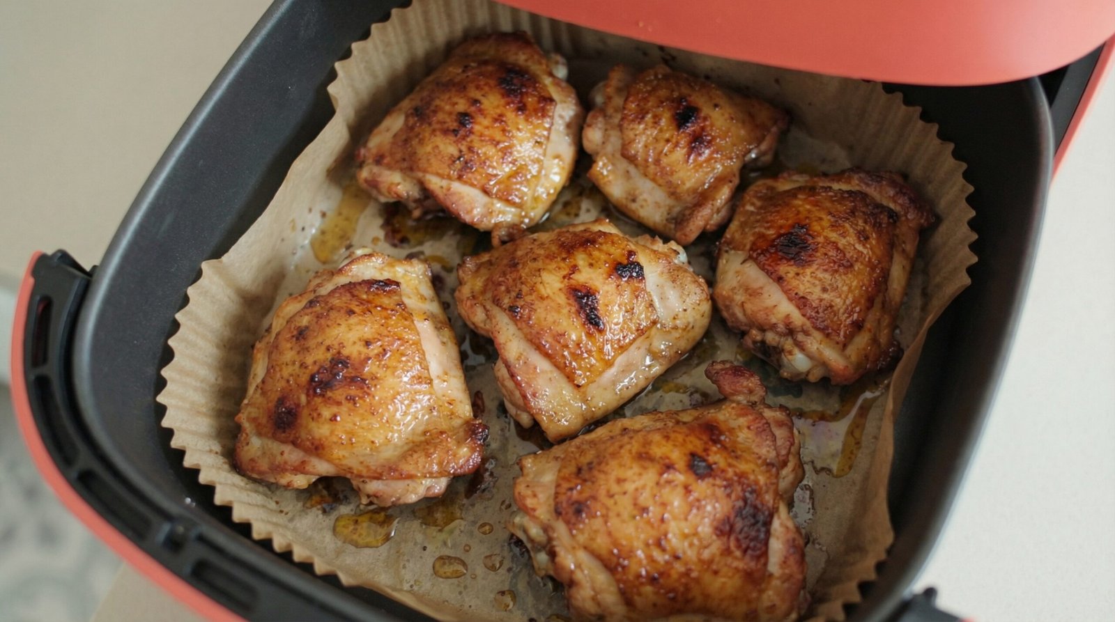 Basic Air Fryer Boneless Chicken Thighs