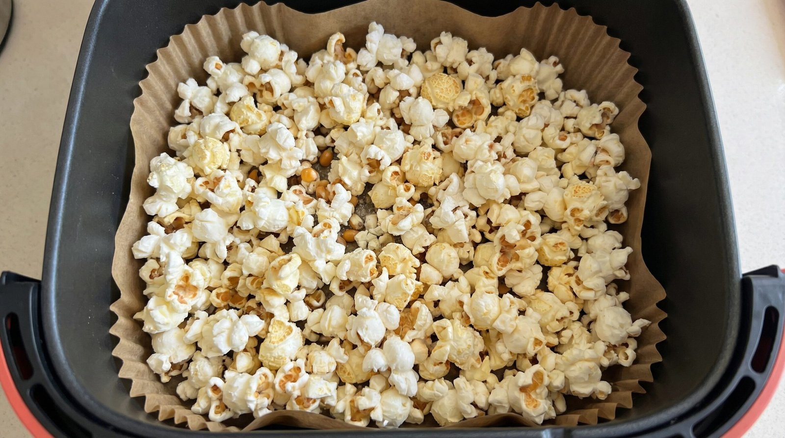 Basic Air Fryer Popcorn