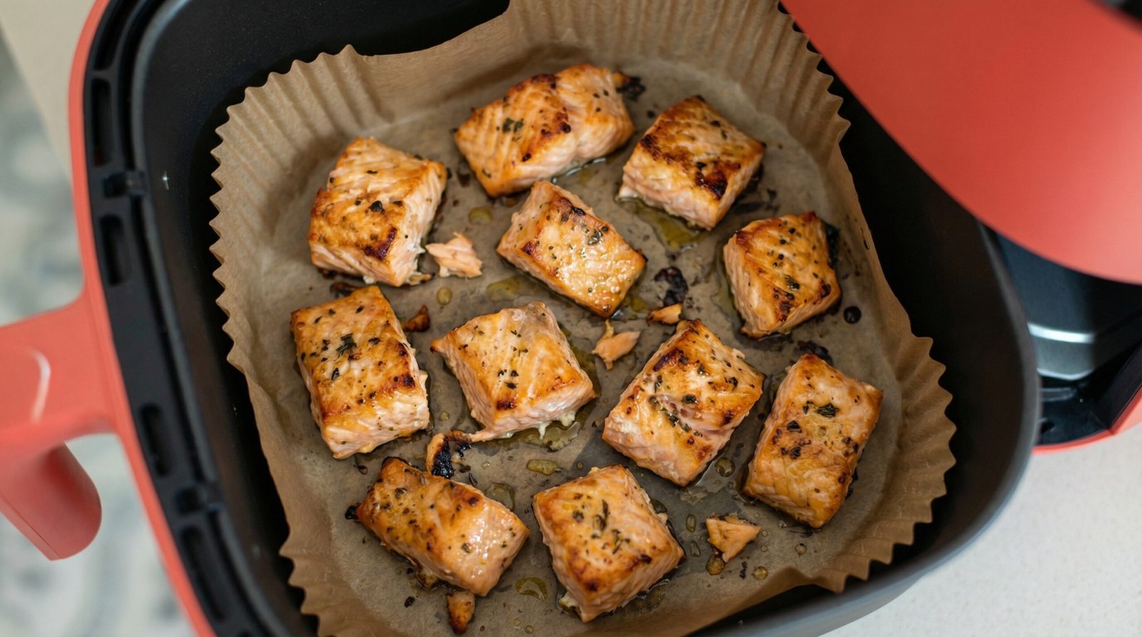 Basic Air Fryer Salmon Bites