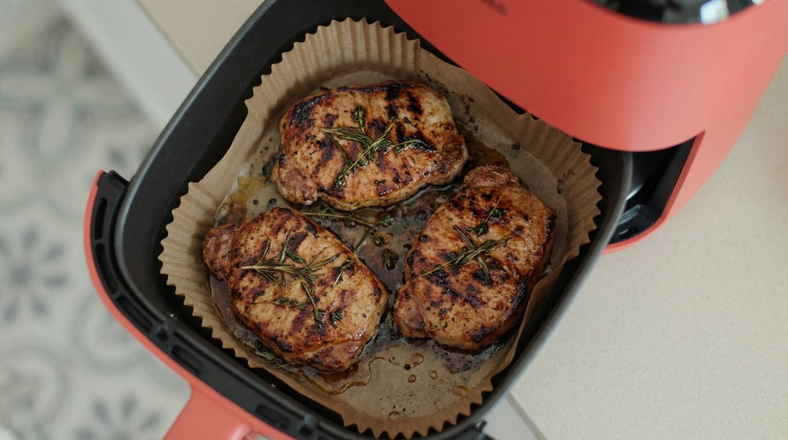 Basic Oil-Rubbed Boneless Pork Chops