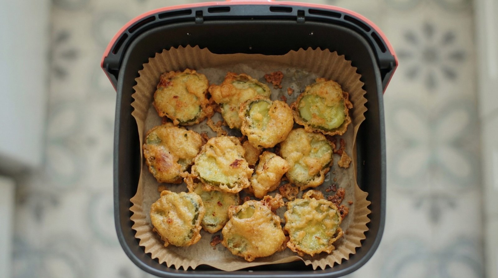 Beer Batter Air Fryer Fried Pickles