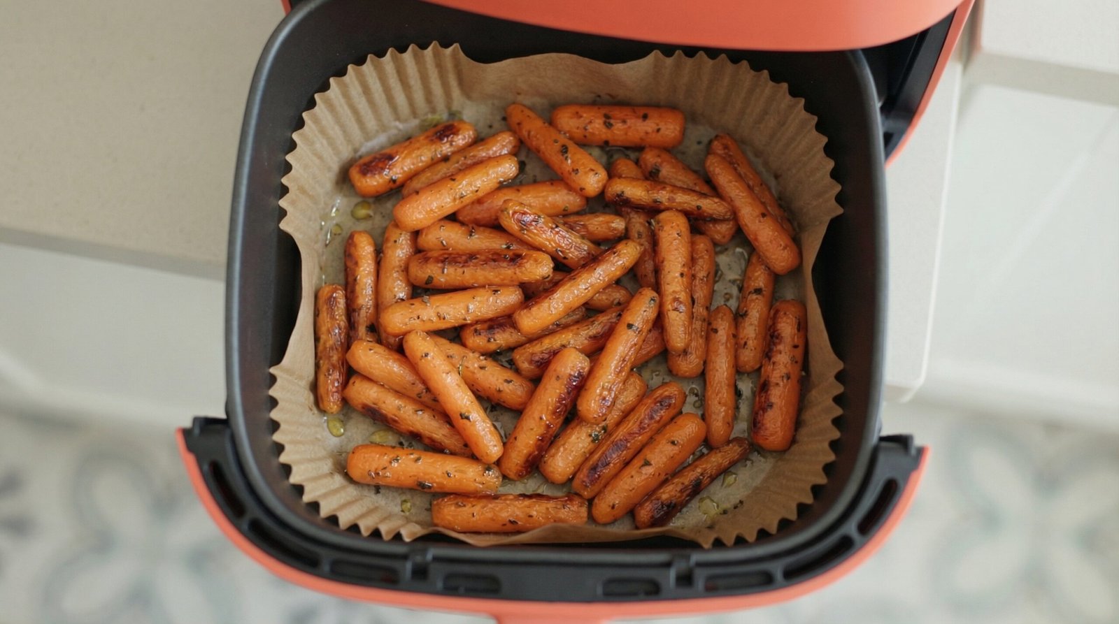 Beginner Air Fryer Baby Carrots