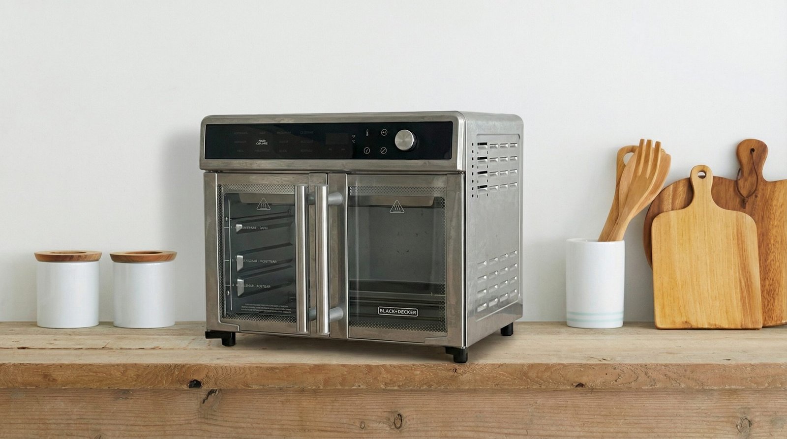 BLACK+DECKER Crisp 'N Bake Air Fryer Toaster Oven TO3217SS