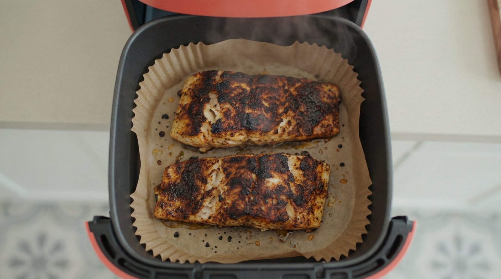 Blackened Cajun Halibut