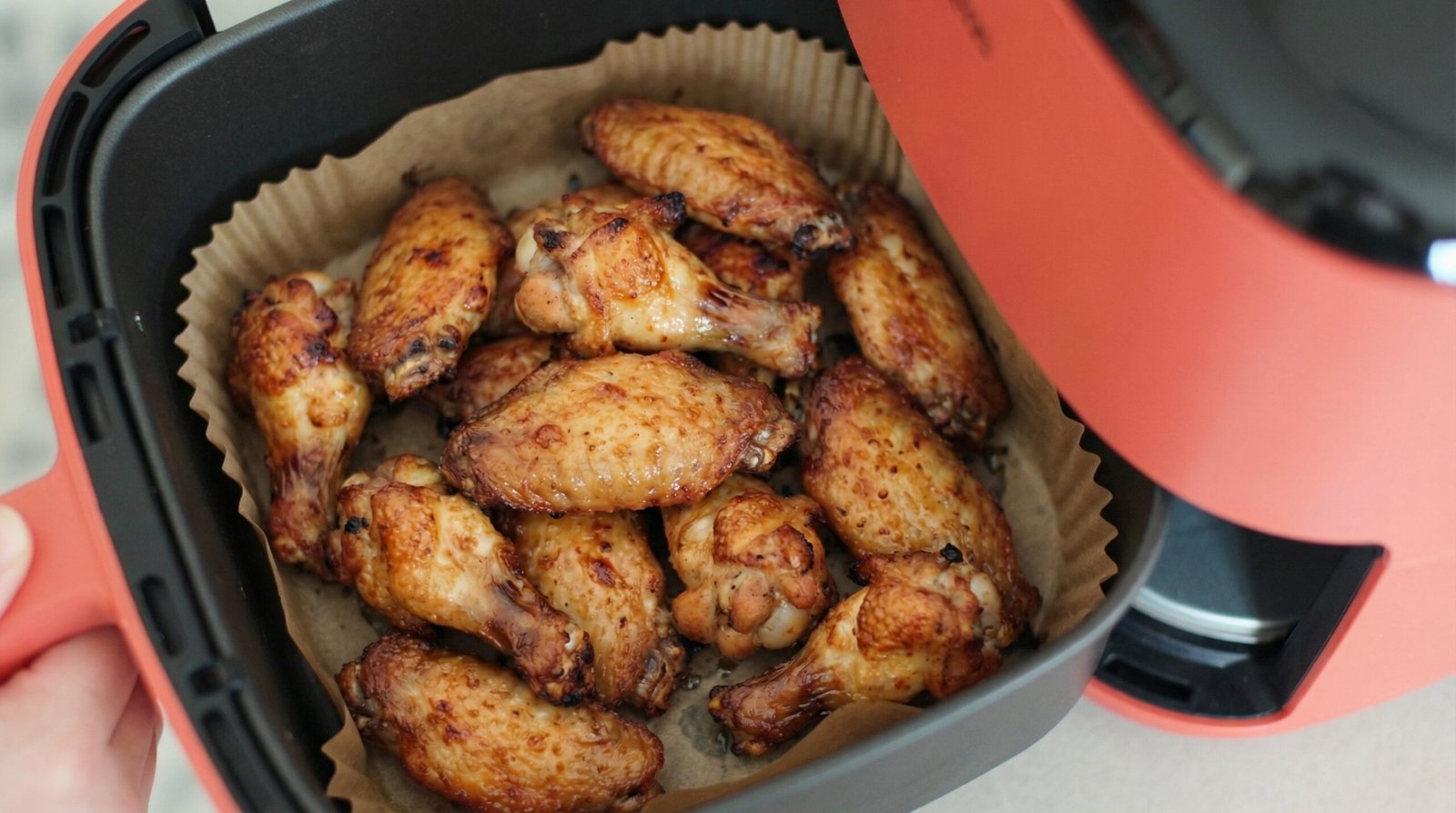 Brined Double-Crisp Air Fryer Wings