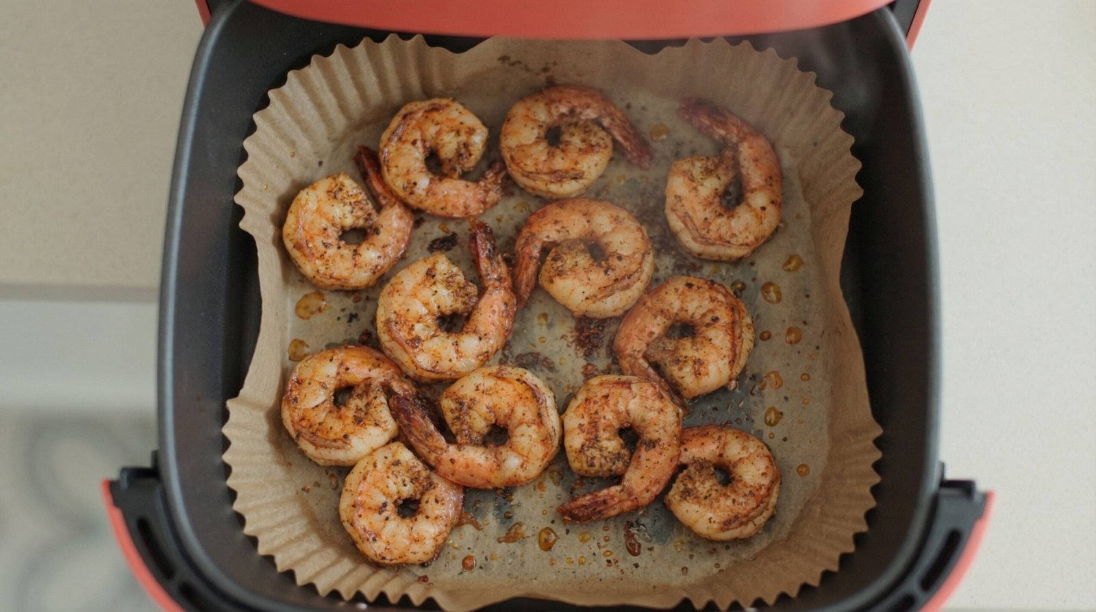 Cajun Air Fryer Shrimp