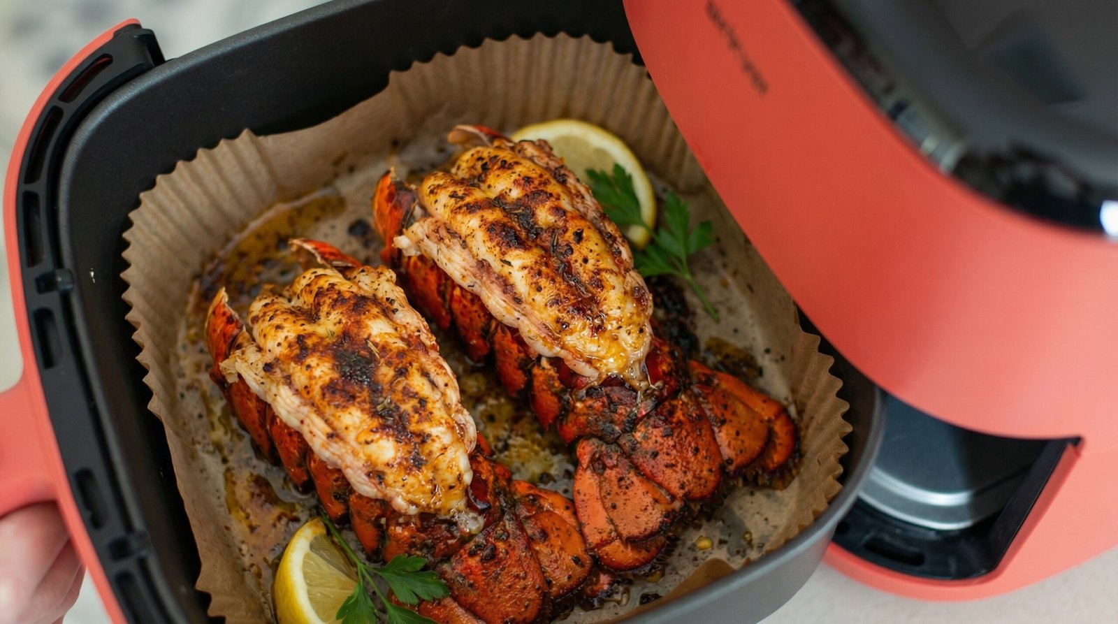 Cajun Spiced Lobster Tails