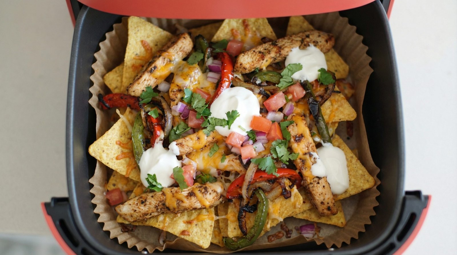 Chicken Fajita Nachos