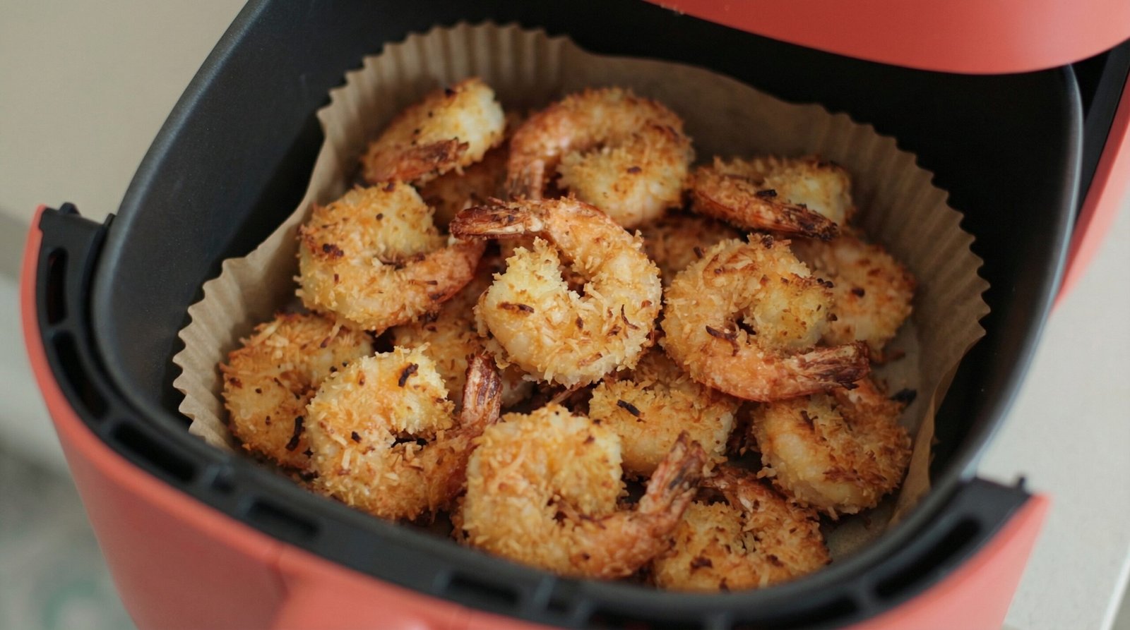 Coconut Air Fryer Shrimp