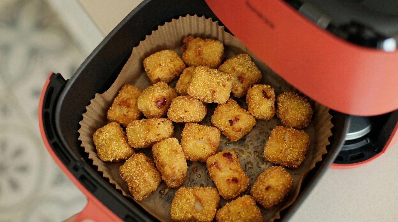 Cornmeal-Crusted Catfish Nuggets