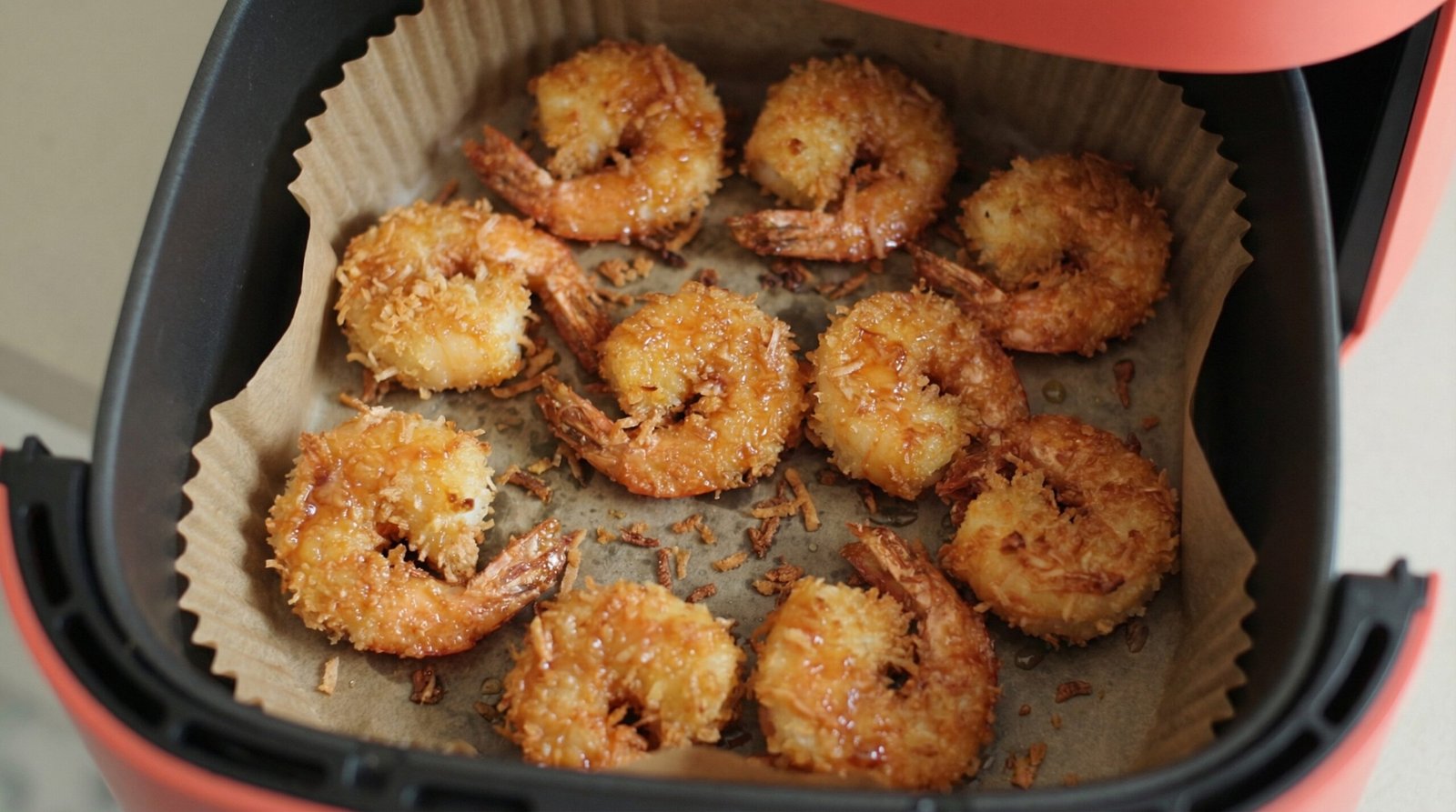 Double-Breaded Sweet Coconut Shrimp