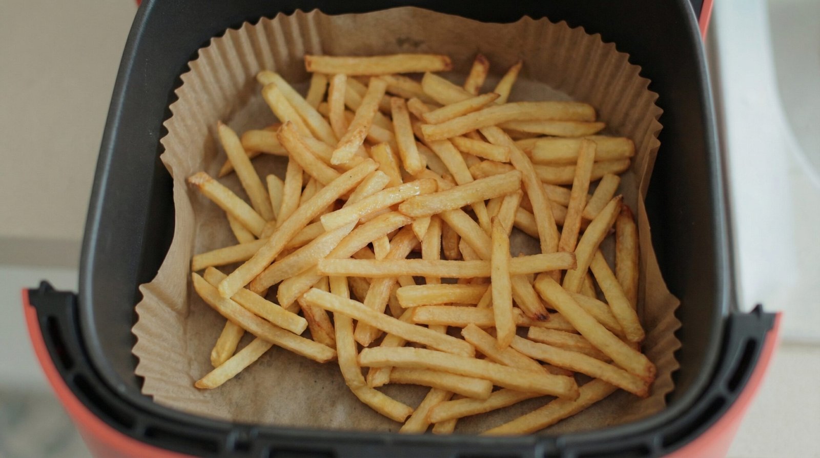 Double-Fry Shoestring Air Fryer Fries