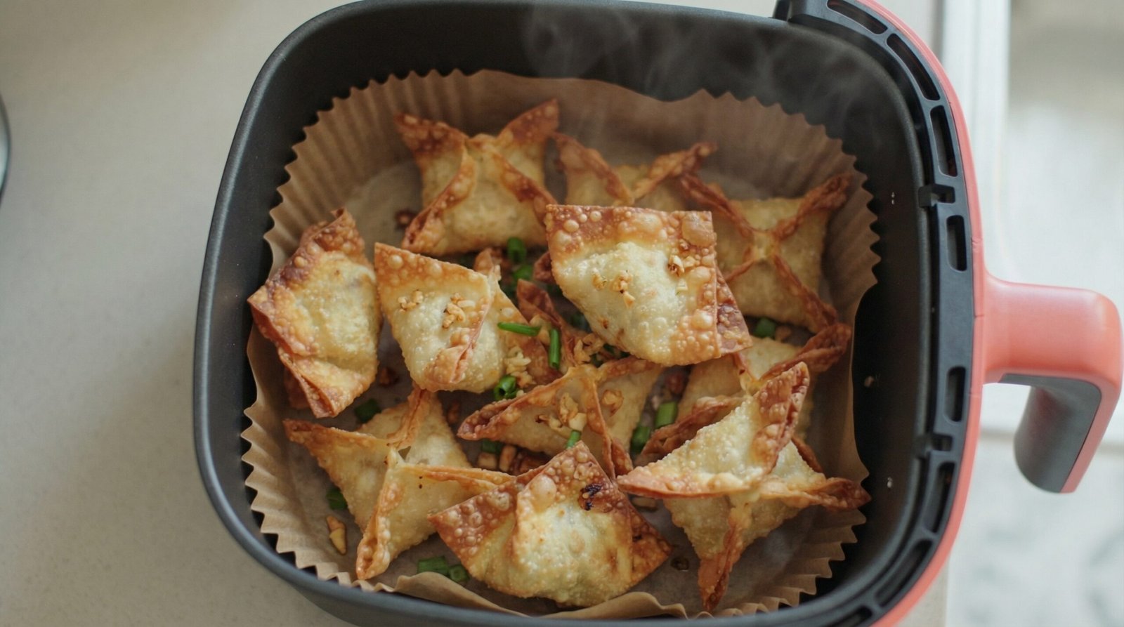 Easy Garlic Crab Rangoon