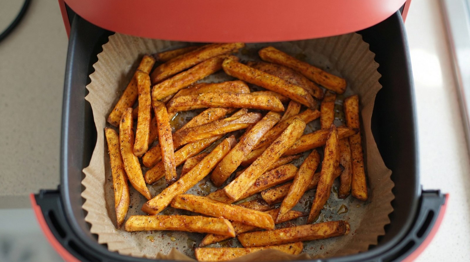 Easy Spiced Air Fryer Sweet Potato Fries