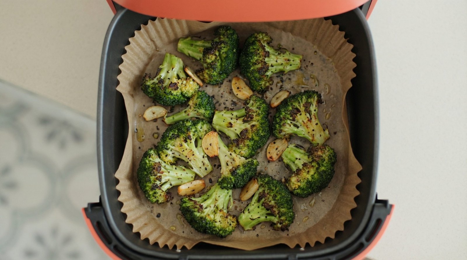 Garlic Air Fryer Broccoli