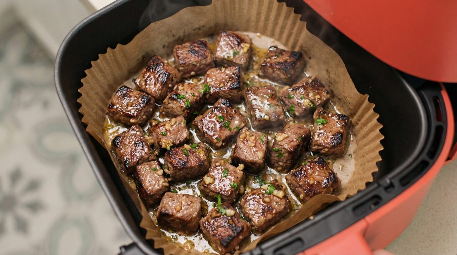 Garlic Butter Steak Bites
