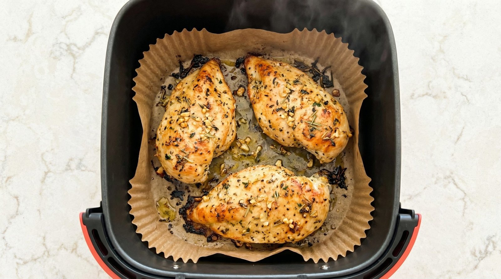 Garlic Herb Air Fryer Chicken Breast
