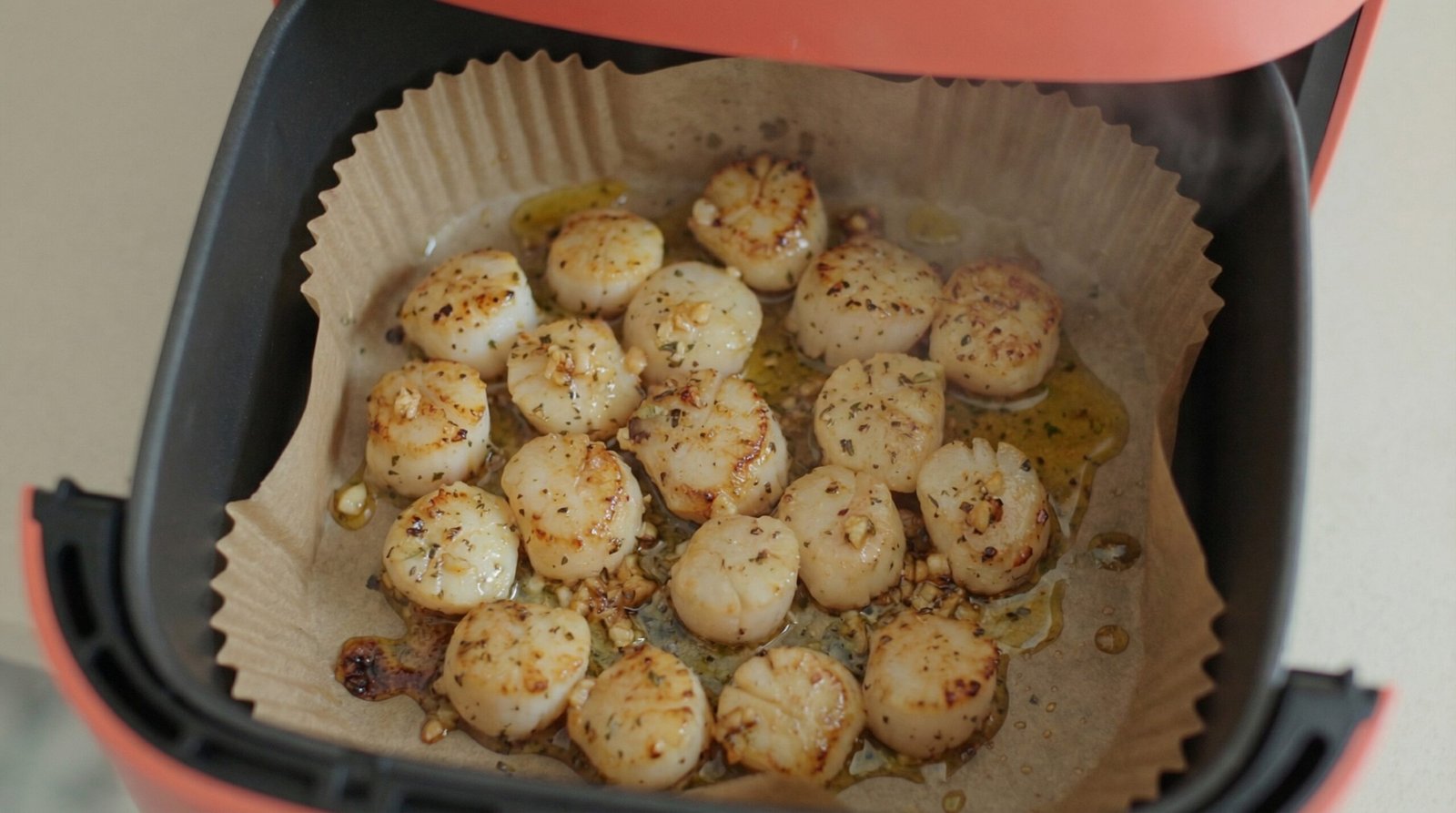 Garlic Oil Scallops