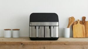 Gourmia Dual Basket 10Qt Air Fryer (FryForce360º)