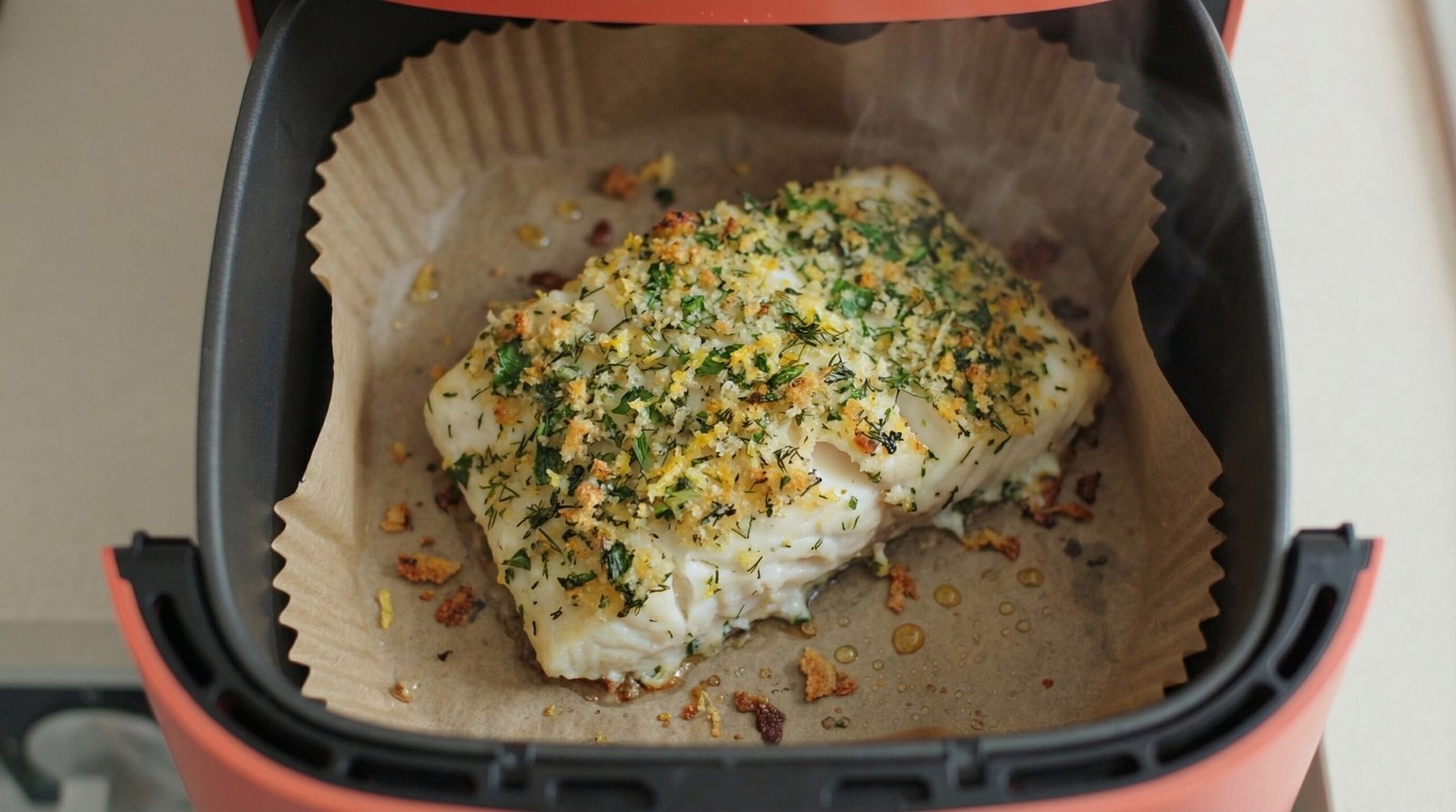Herb Crusted Halibut