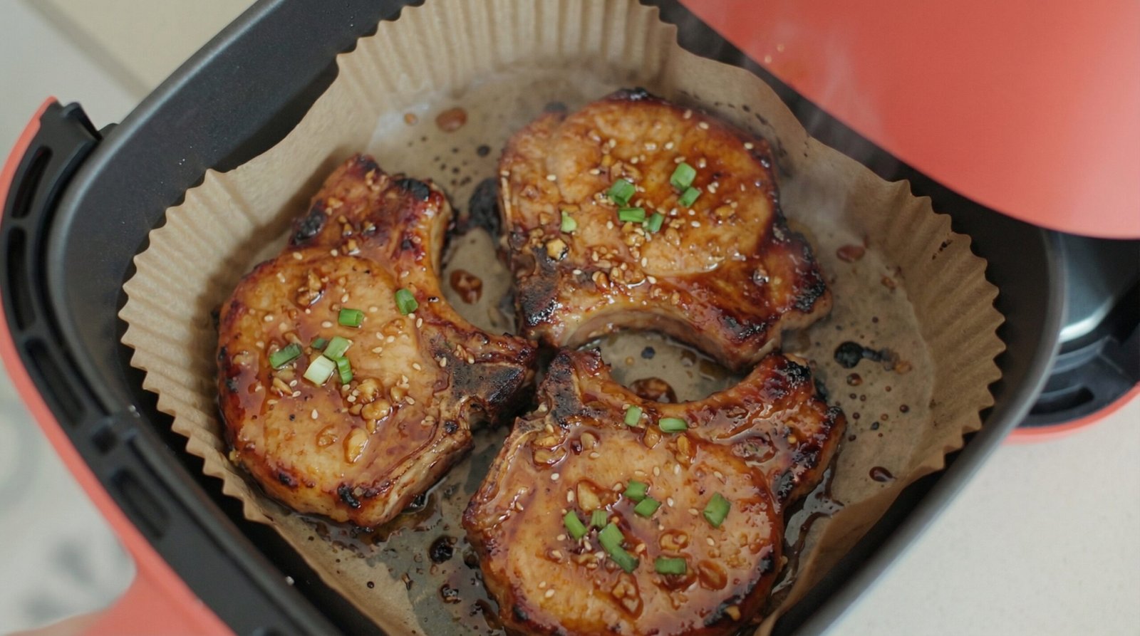 Honey Garlic Glazed Pork Chops