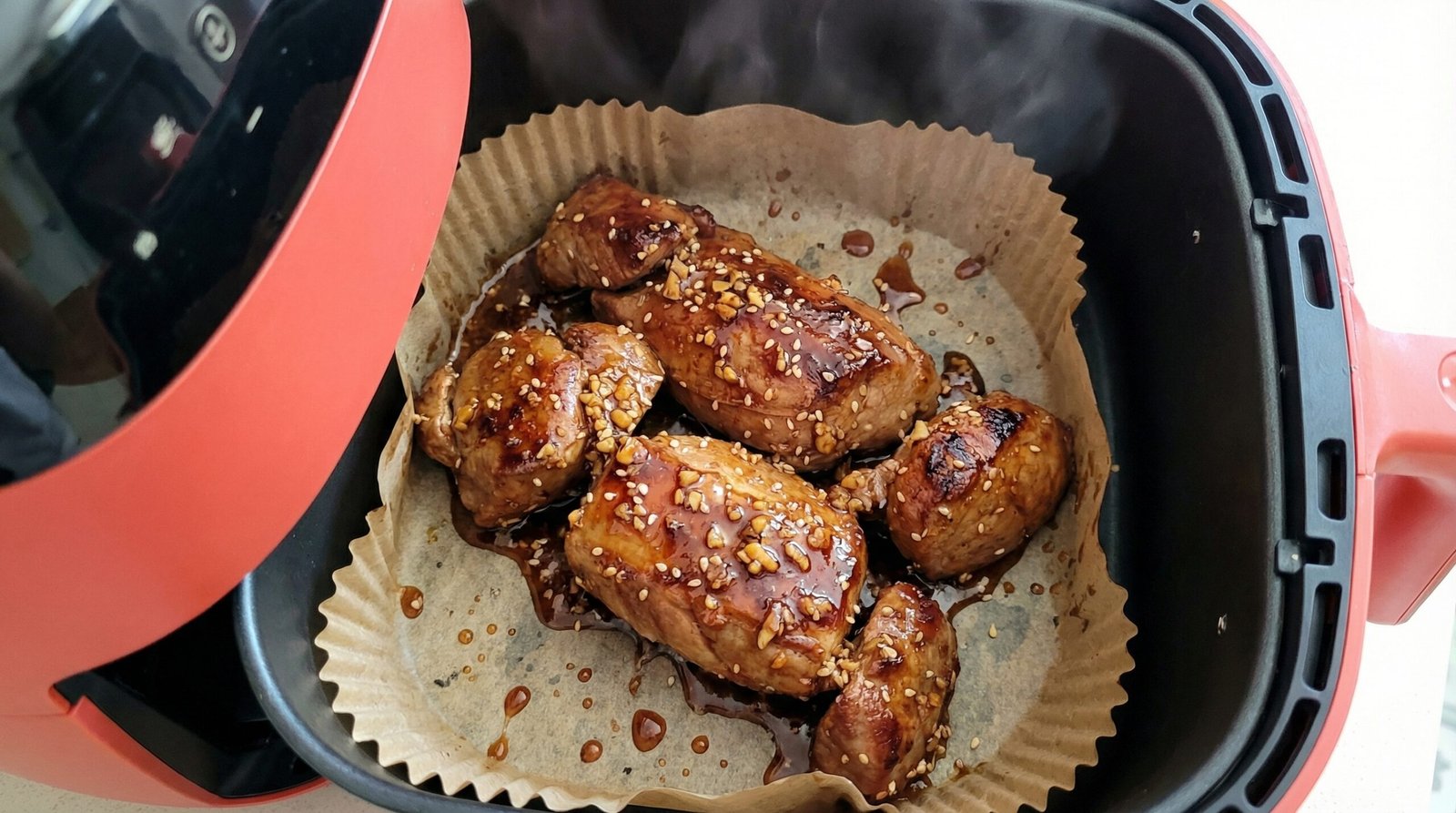 Honey Garlic Glazed Tenderloins
