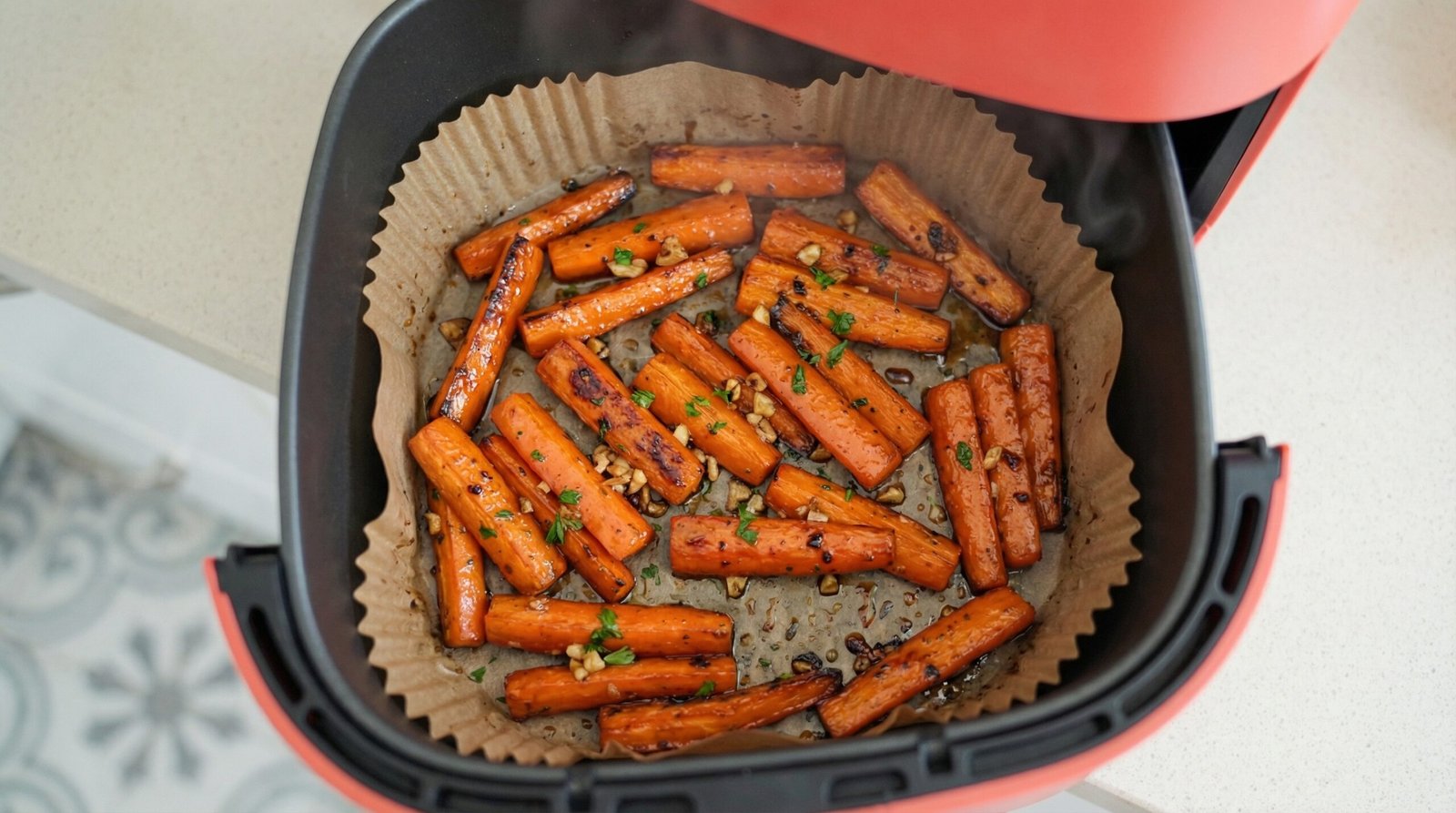 Intermediate Honey Garlic Roasted Carrots