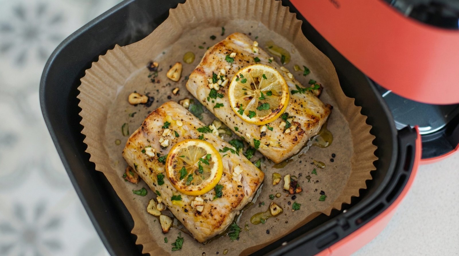 Lemon Garlic Mahi Mahi