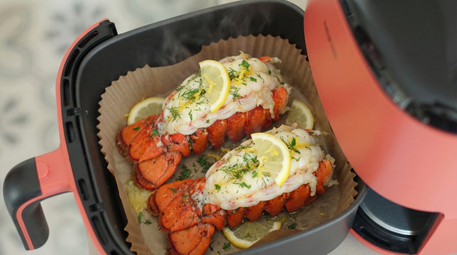 Lemon Herb Lobster Tails