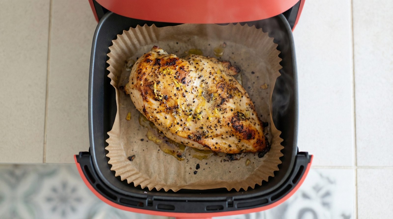 Lemon Pepper Air Fryer Chicken Breast