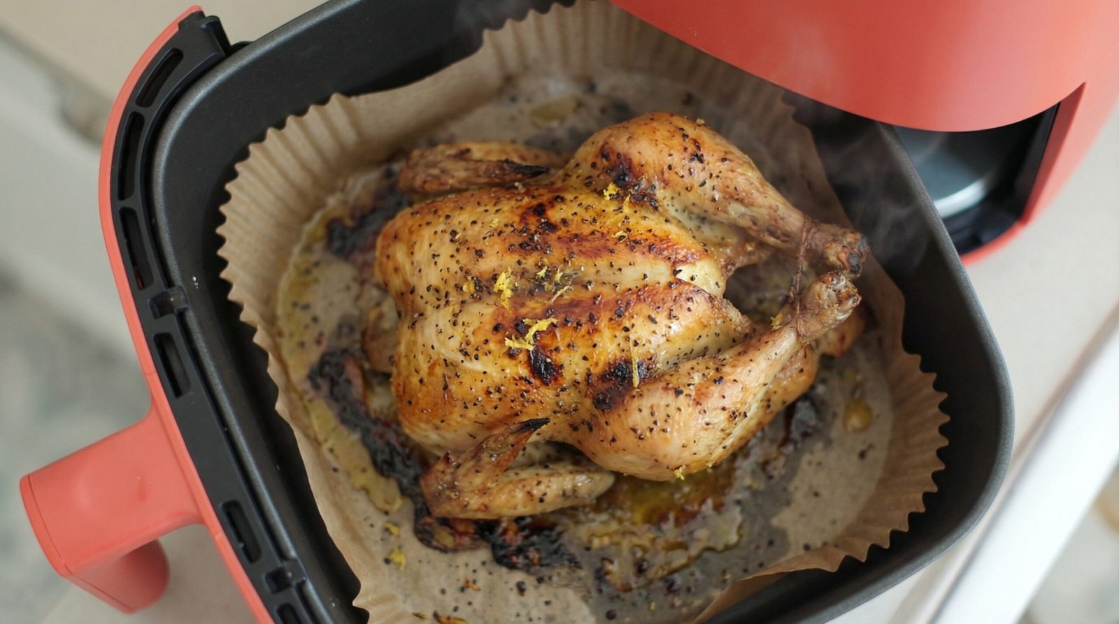 Lemon-Pepper Brined Cornish Hen