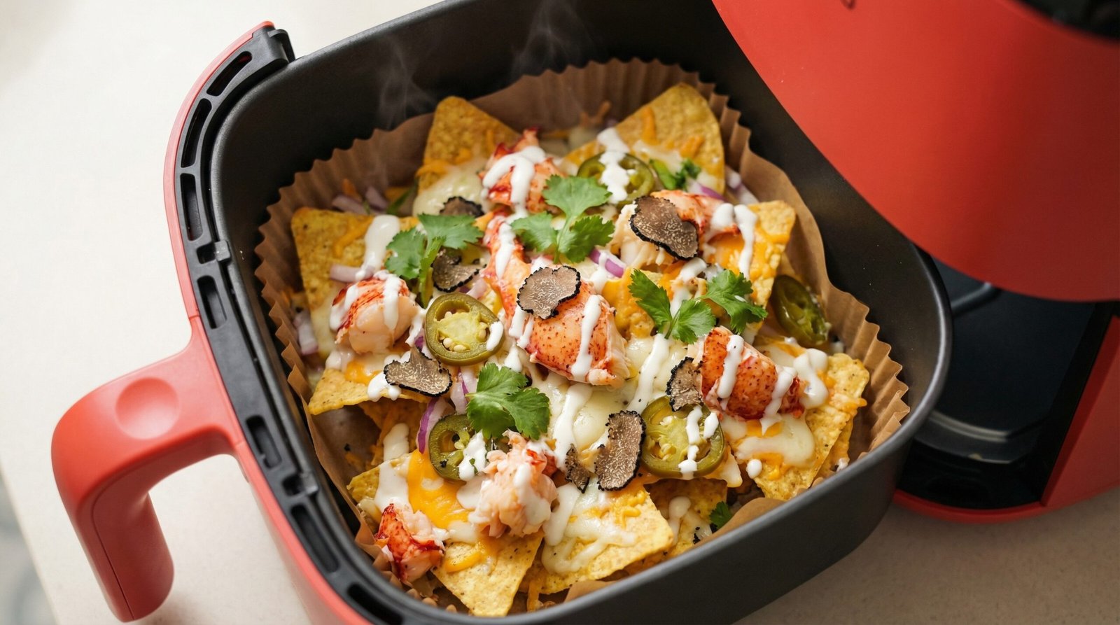 Lobster and Truffle Nachos