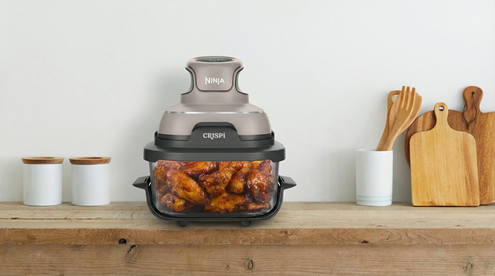 Ninja Crispi 4-in-1 Glass Air Fryer FN101ST