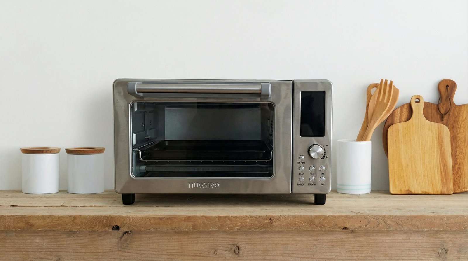 NuWave Bravo Pro 21Qt Convection Air Fryer Toaster Oven Combo