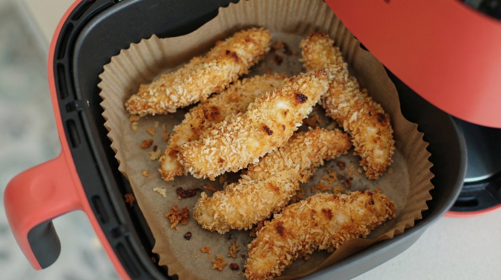 Panko-Crusted Air Fryer Chicken Strips