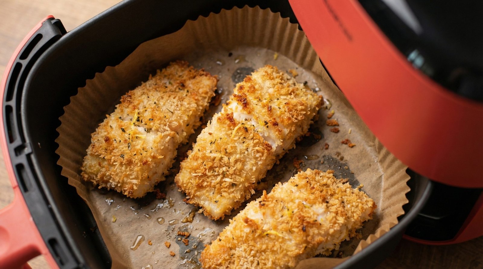 Panko-Crusted Air Fryer Cod