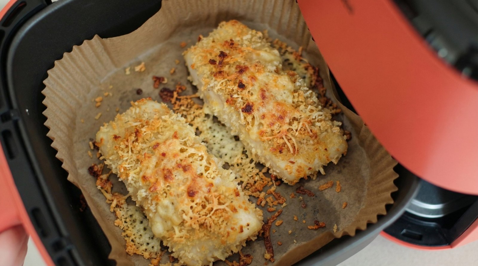 Panko Parmesan Halibut