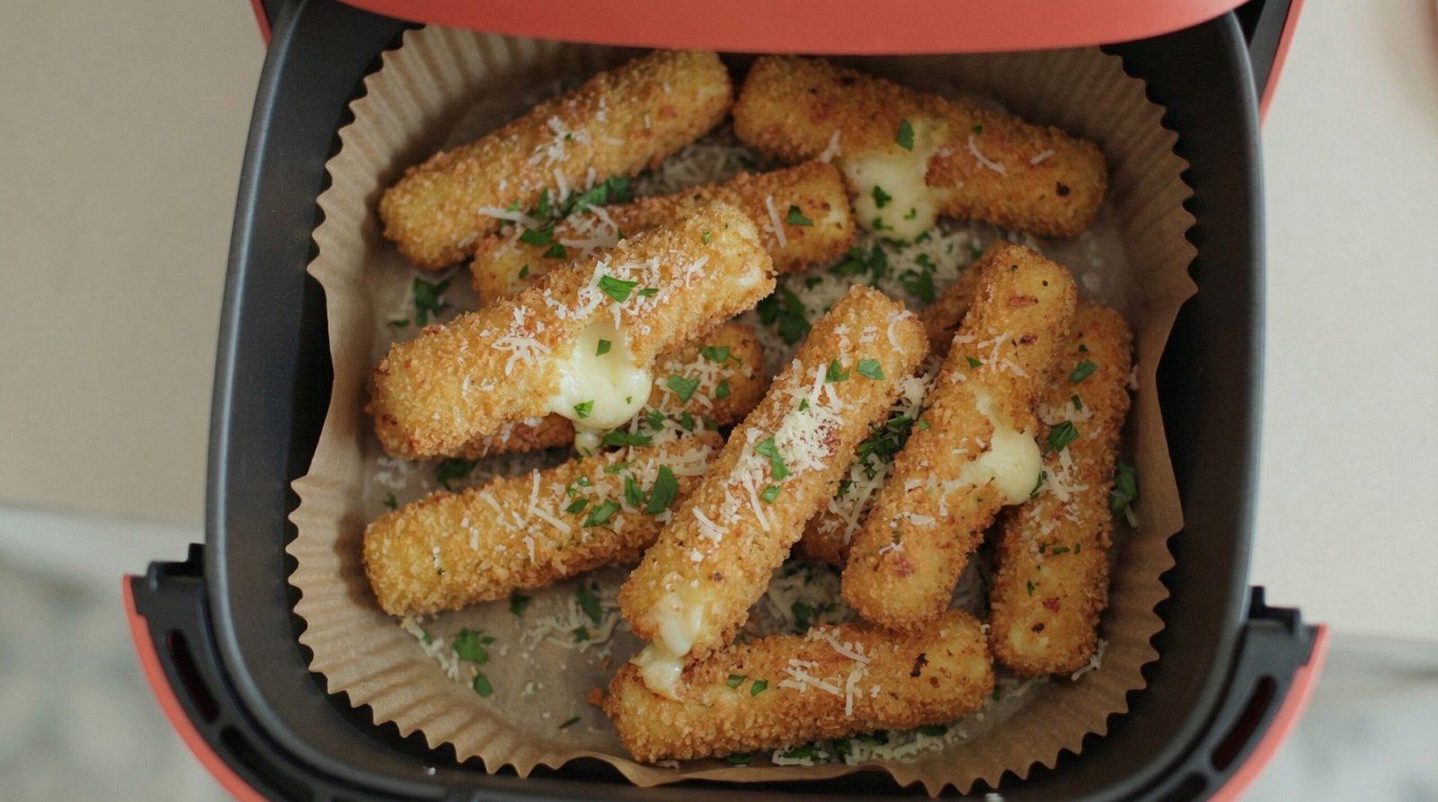 Panko Parmesan Mozzarella Sticks